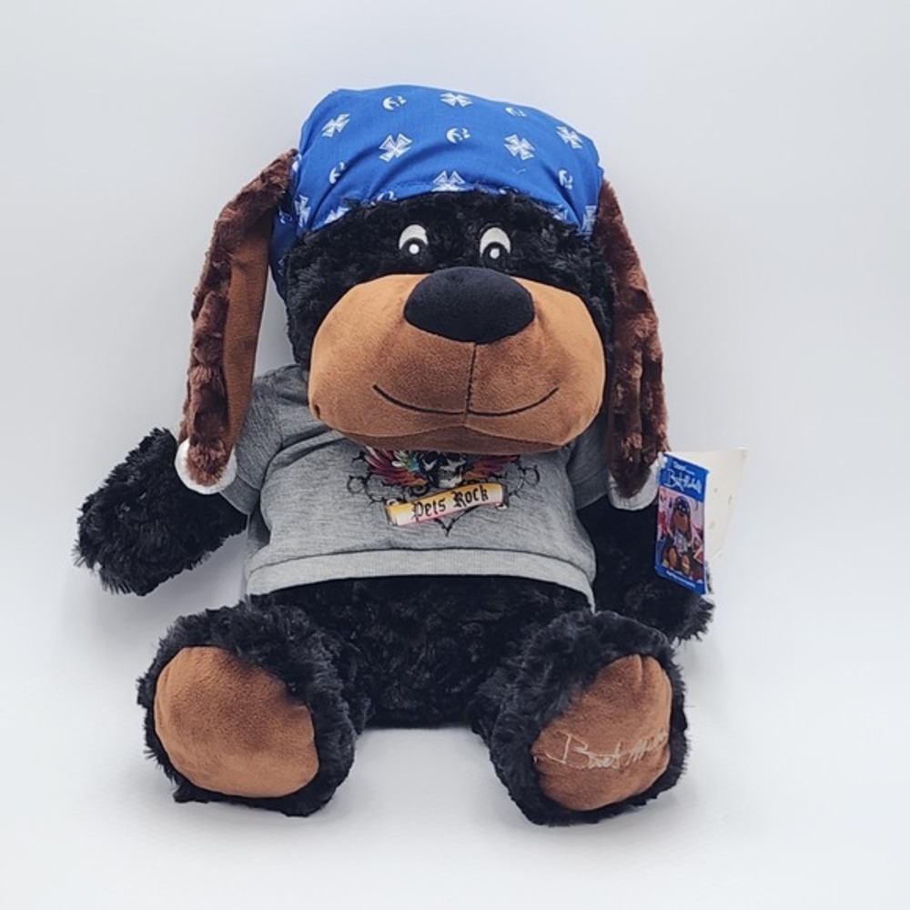 Pet Smart Luv a Pet Chance Plush Dog by Bret Michaels Rocker Stuffed Animal 2012 - Picture 1 of 12